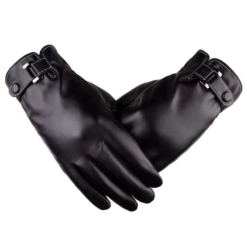 Winter Cycling Gloves Men'S Motorcycle Winter Outdoor Waterproof and Cold Protection Pile Thick Riding Electric Car Warm Gloves